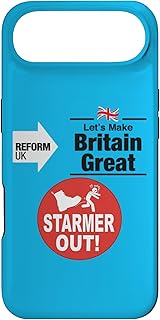 Reform Party Nigel Farage Two Tier Kier Starmer Out Case for iPhone Air