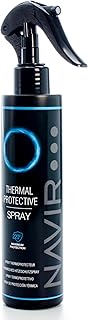 NAVIR Profesional | Spray protector térmico para el pelo - Protege tu cabello del calor de plancha y secador - Máxima protección hasta 220ºC - 175ml