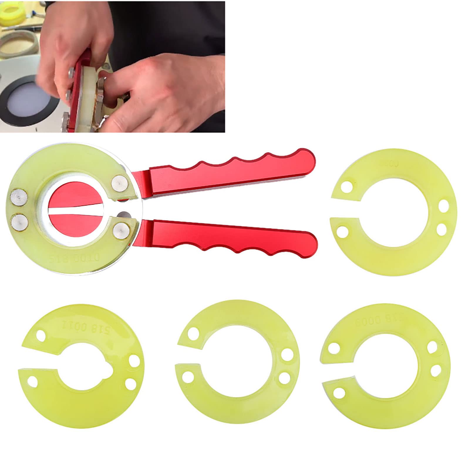 Gonetre Uhr Lünette Entfernung Uhr Lünette Removal Tool Professionelle Uhr Lünette Öffner Removal Tool Uhr Reparatur Werkzeug Zubehör Uhrmacher, 1 Stück