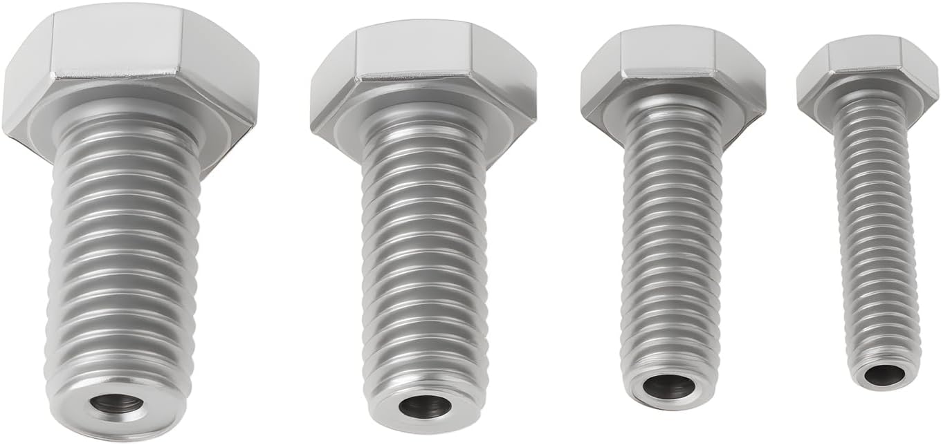 4pcs Broken Snapped Stud Drill Guide Kit Stainless Steel M6 M8 M10 M12 for Repairing Broken Studs