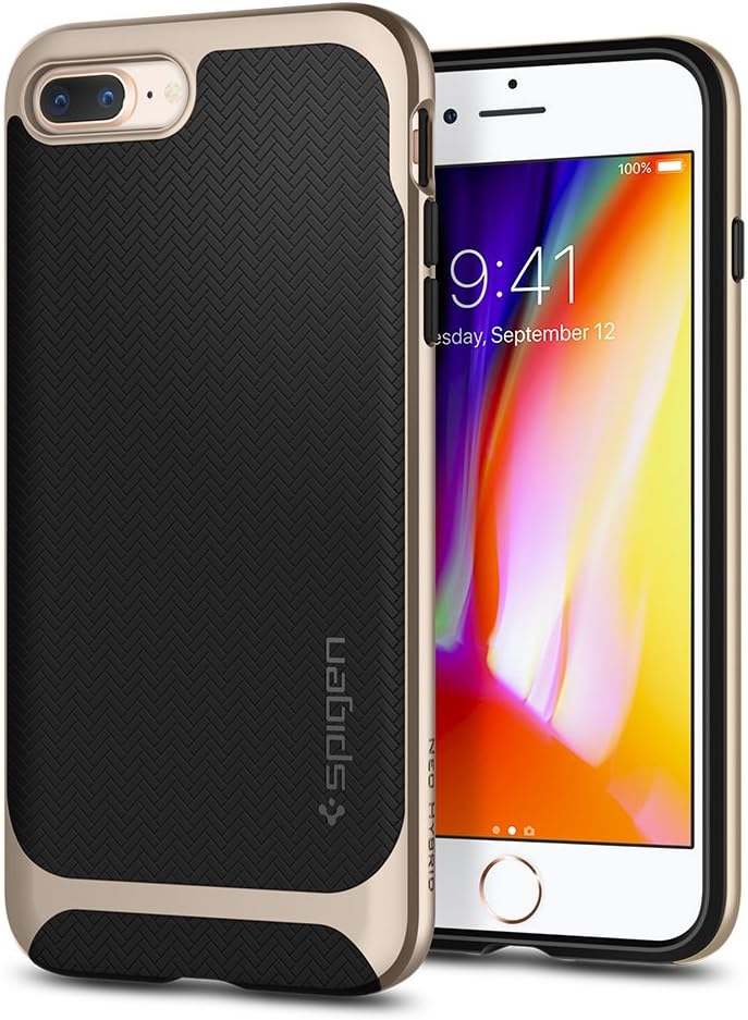 Spigen Neo Hybrid Herringbone 5.5" Cover Champagne,Gold