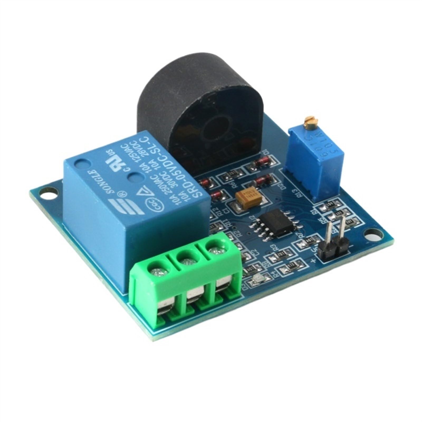 SBSSYVLMV AC 5A Overcurrent Protection Sensor Module Current 5V Relay Over-Current Detection Board Signal Switch Output