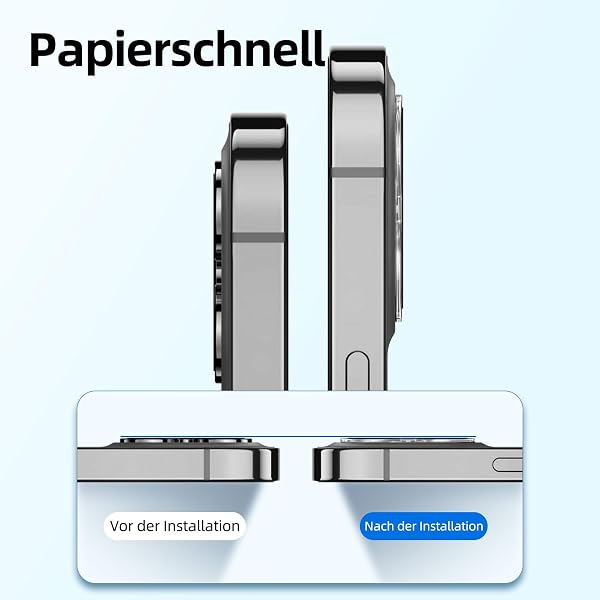 NEW'C für iPhone 13 Pro für Panzerglas (2 Stück) und Kamera Panzer Schutz Glas für Kameraschutz (2 Stück) - kratzfest - keine Luftblasen - extrem widerstandsfähig - 9H-Härteglas 13 Pro 6,1 Zoll Transparent - 4