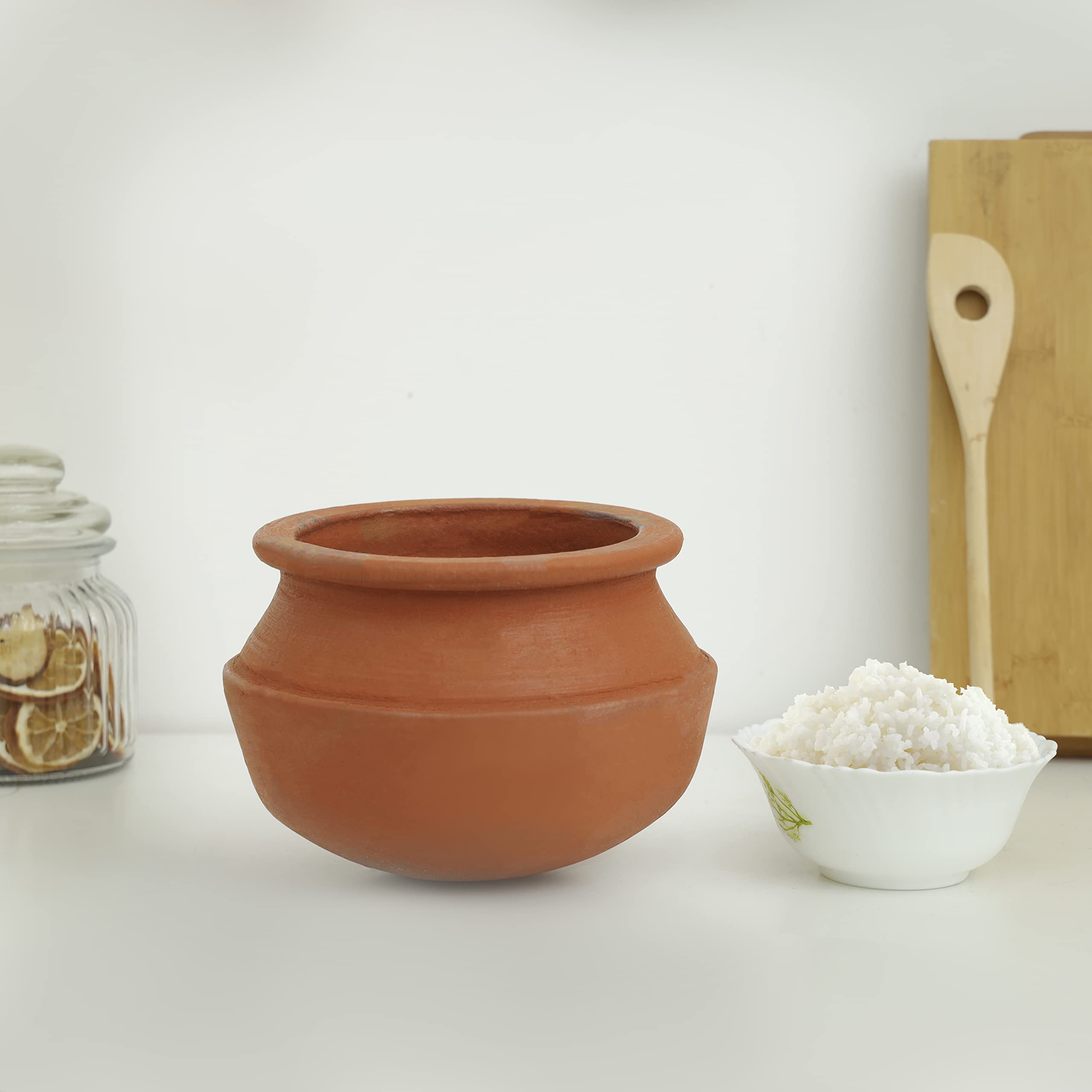 Buy Royalford Sambar Pot, Handmade Clay Cookware, RF10584 100 Natural