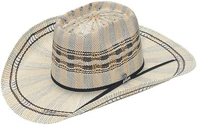 ARIAT Western Cowboy Hat Adult Bangora Pin 2 Cord 6 7/8 Natural A73264