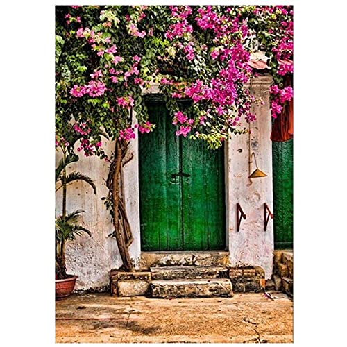 Broderie Diamant Arbre à fleurs géant 70x120 cm pour s'initier aux loisirs créatifs
