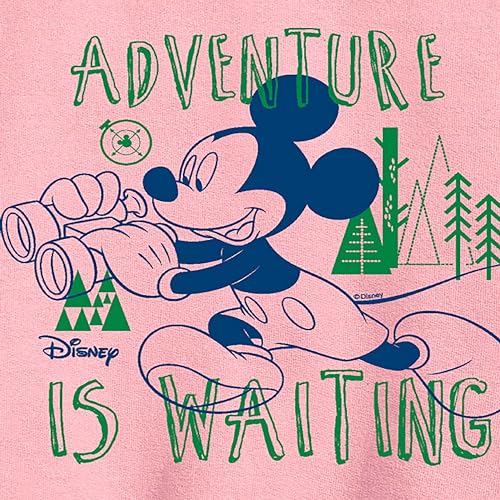 Disney - Standard - Adventure Is Waiting - Toddler & Youth Crewneck Fleece Sweatshirt2