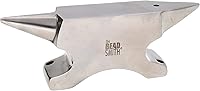 The Beadsmith Mini Dual-Ended Horn Anvil - Stainless Steel 2.5x1x1.5in for Jewelry Making, Wire Hardening & Metal Shaping