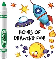 Vista 22 de 12 marcadores de punta gruesa lavables Crayola, Negro