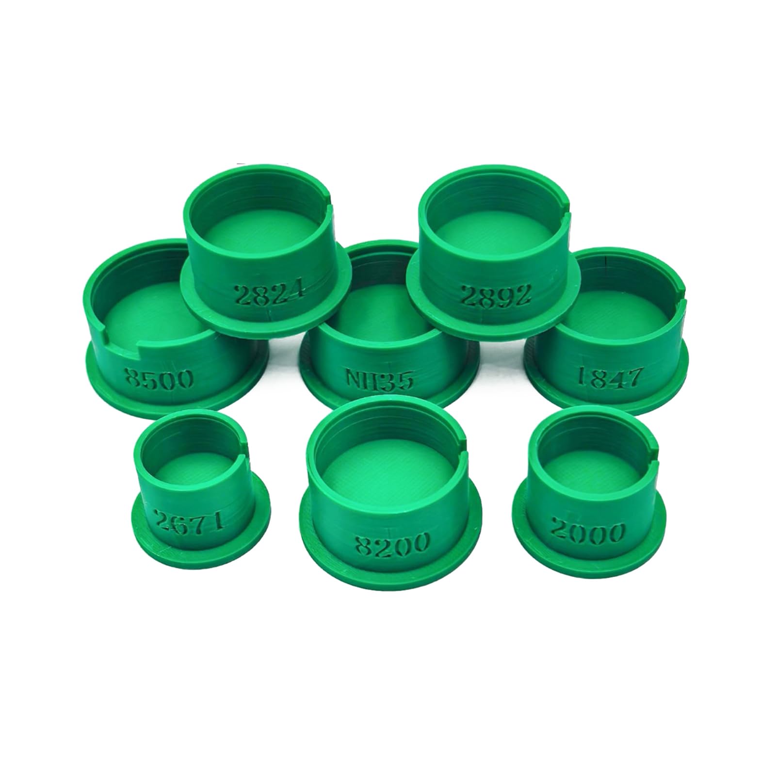 Base de mécanisme de montre : lot de 8 supports pour horlogerie facile