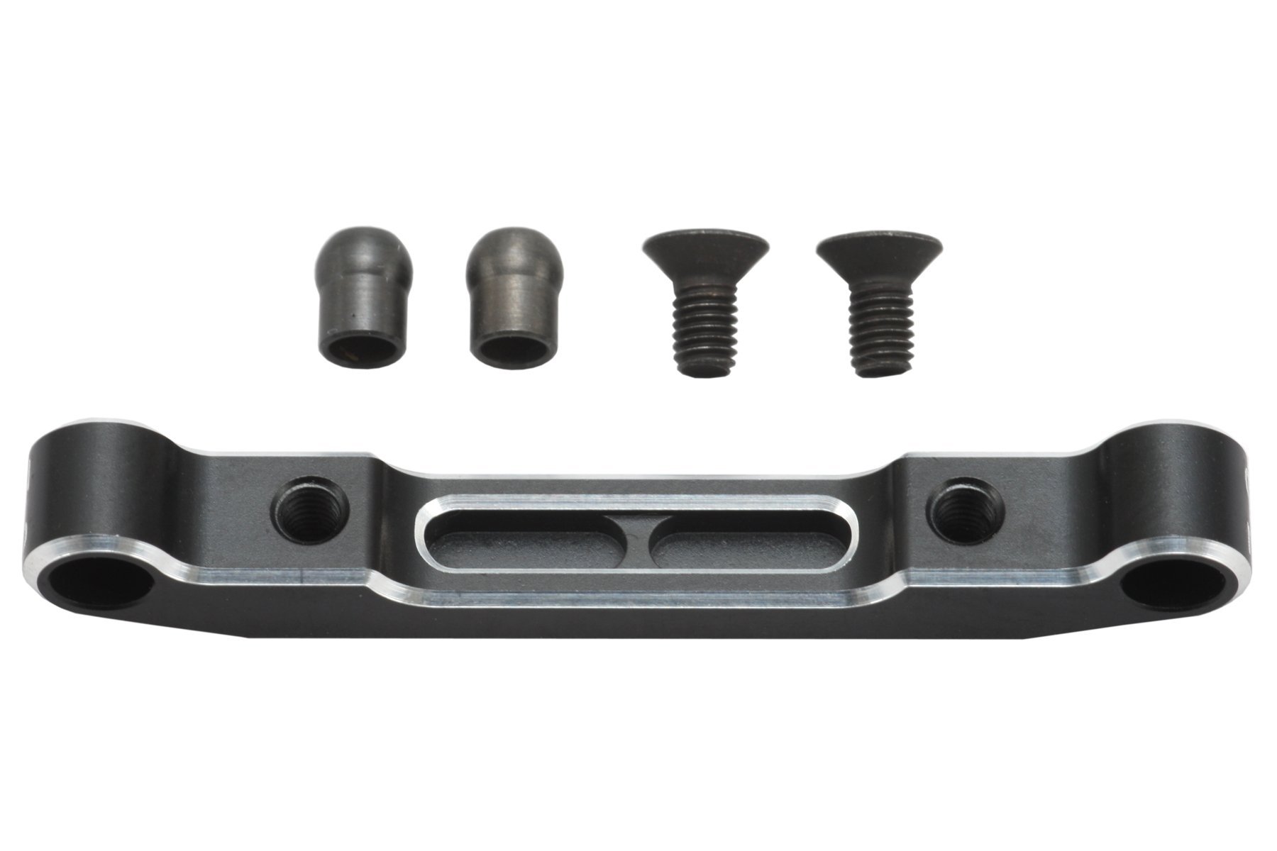 Yokomo B7-3172B Aluminum Suspension Mount for BD7, 47.2mm, Black