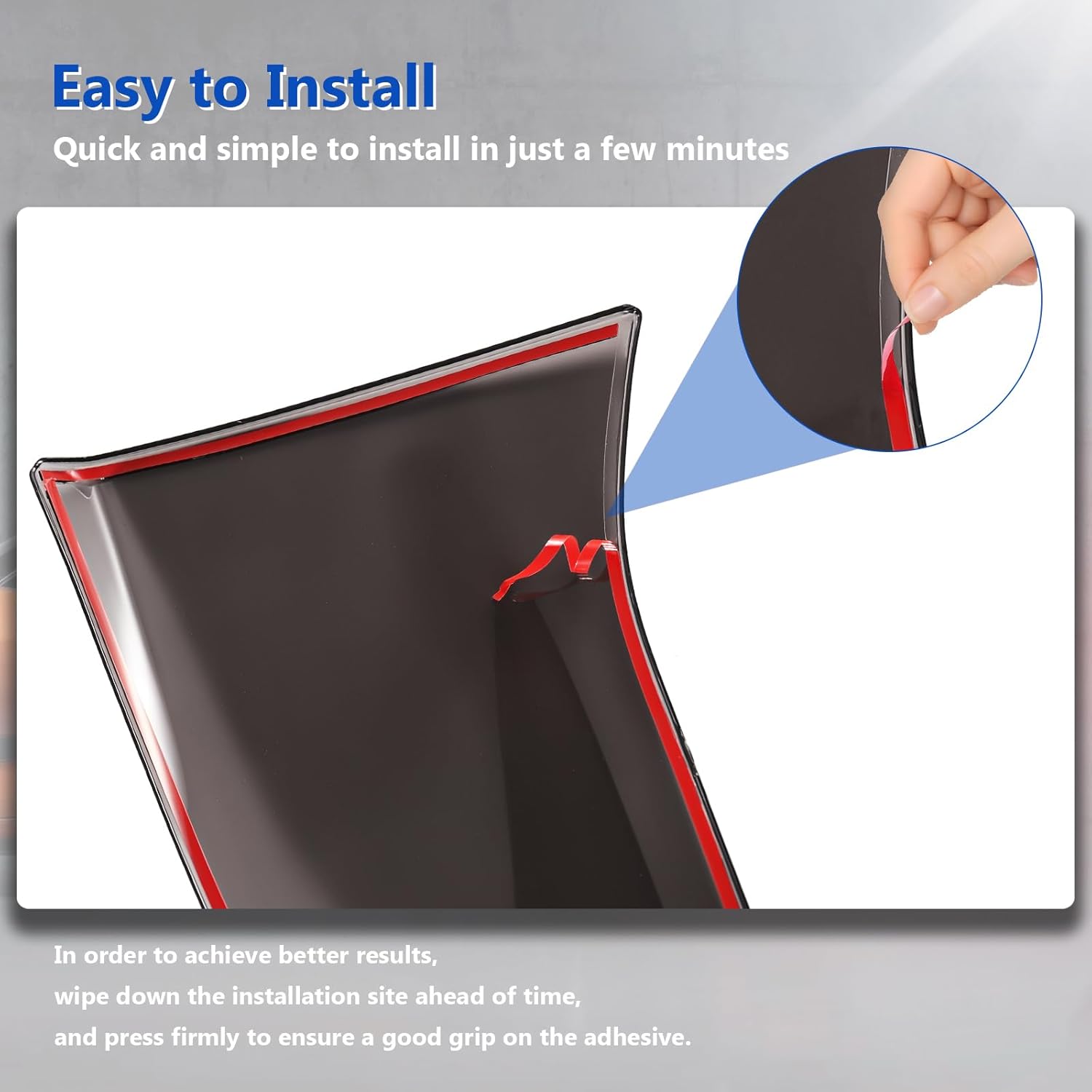 Smoked Tail Light Cover Guards Fit for Tesla Model 3 2017-2023 / Tesla Model Y 2020-2024 Accessories, Rear Taillight Decorative Protection Trim, Reverse Tail Lamp Shell Shade