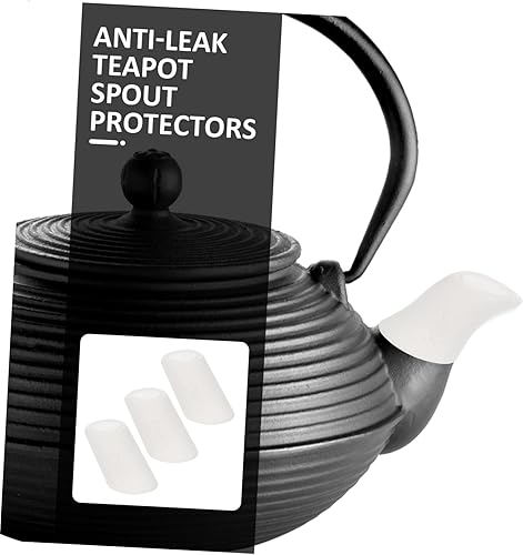 Miniatura 8 de Juego de 10 cubiertas de boquilla para tetera, juego de tetera, fundas para vertedor, funda para tetera, funda para tetera, cubierta de boquilla de