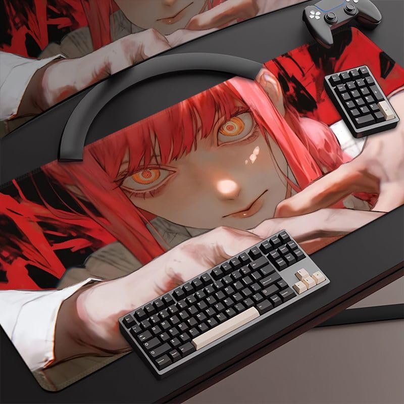 Amazon | チェンソーマン マウスパッド 大型 防水 マキマ レゼ