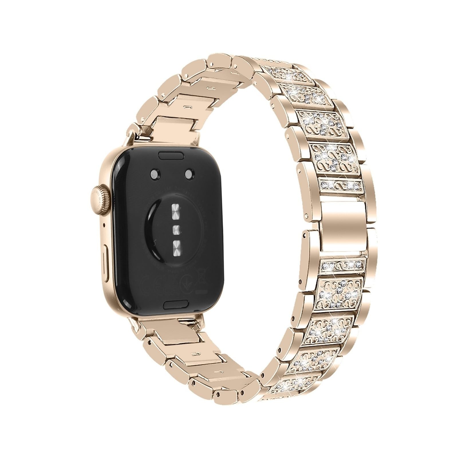 Pulsera metal mujer para Huawei Watch Fit 5 y Fit 3 elegante correa de acero inoxidable 7
