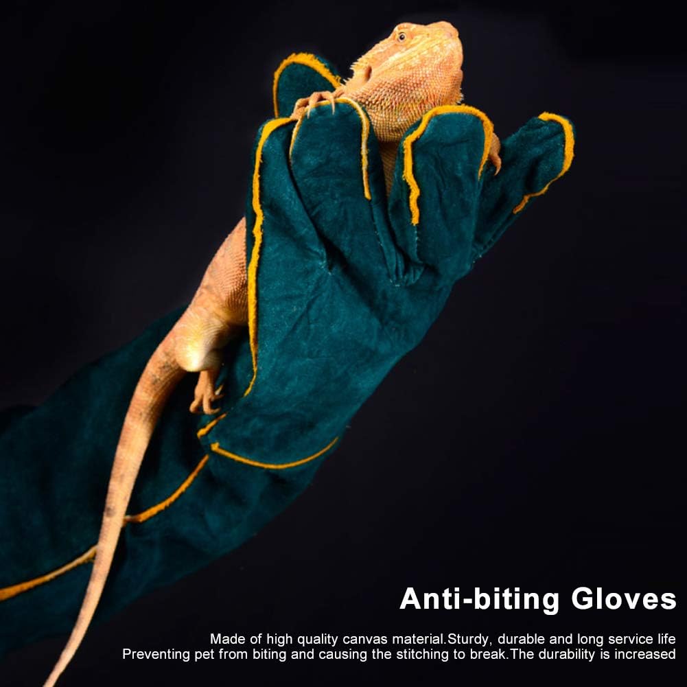 Reptile Safety Gloves Lengthen Protection for VARANID Snake Dogs CATS/33374