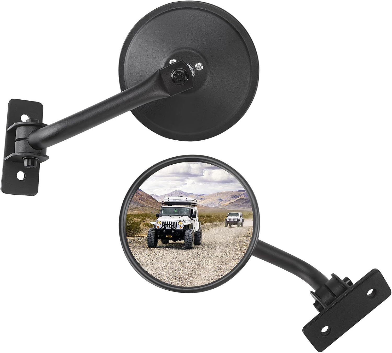 Upgraded Mirrors Doors Off, QMPARTS Quick Releases Wrangler Doorless