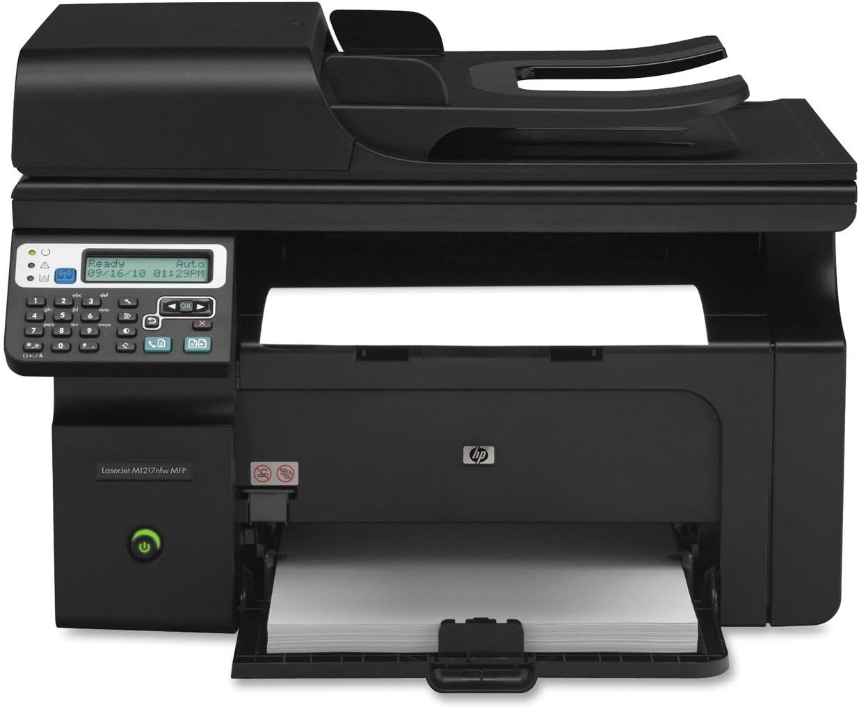 HP LaserJet Pro M1217nfw Monochrome All-in-One Printer (Renewed)