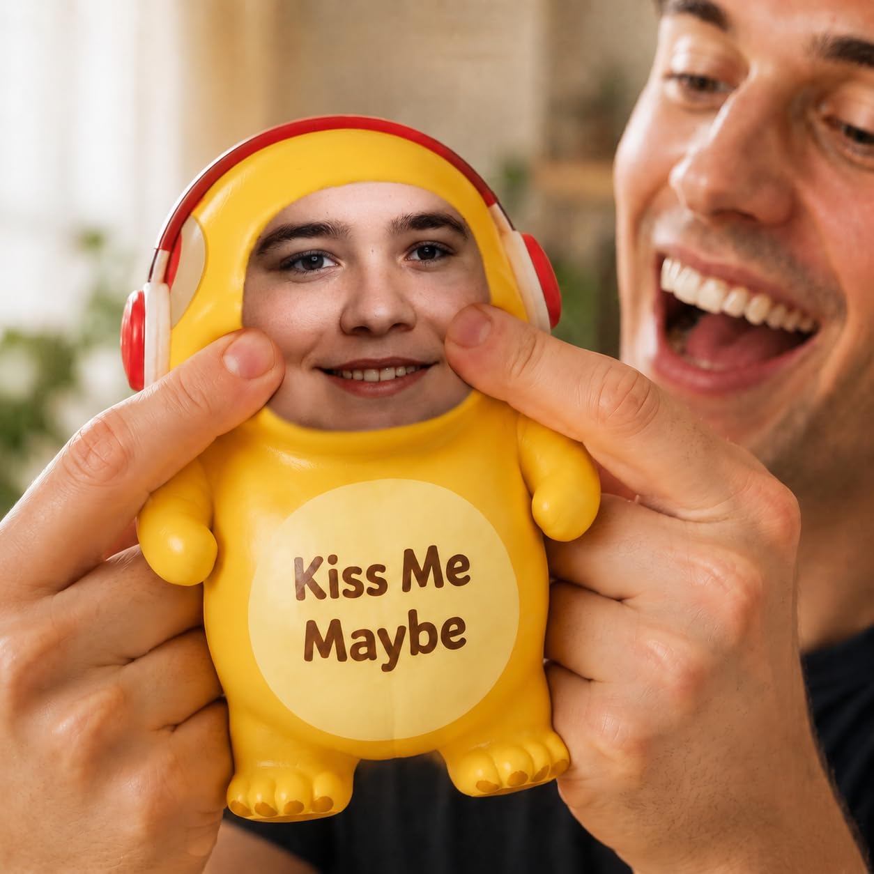 Personalised Funny Face Squishy Stress Doll Toy (Style C)