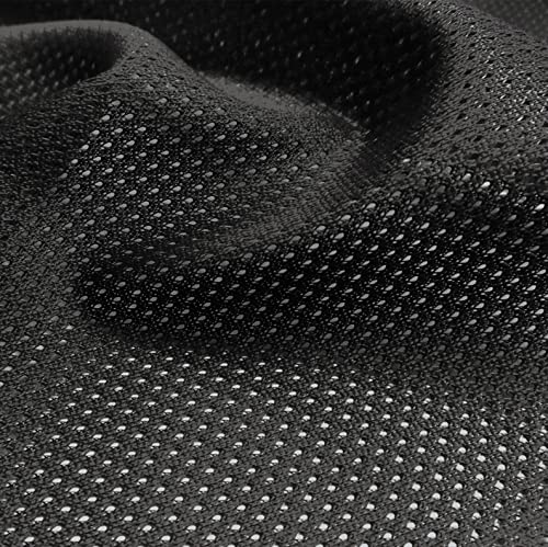 New Fabrics Daily Brylee Black Polyester Micro...