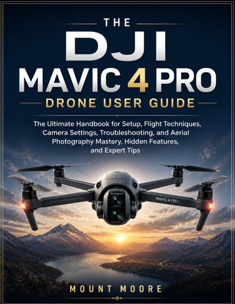 The DJI Mavic 4 Pro Drone User Guide: The Ultimate Handbook for Setup, Flight Techniques, Camera Settings, Troubleshooting, and Aerial Photography Mastery