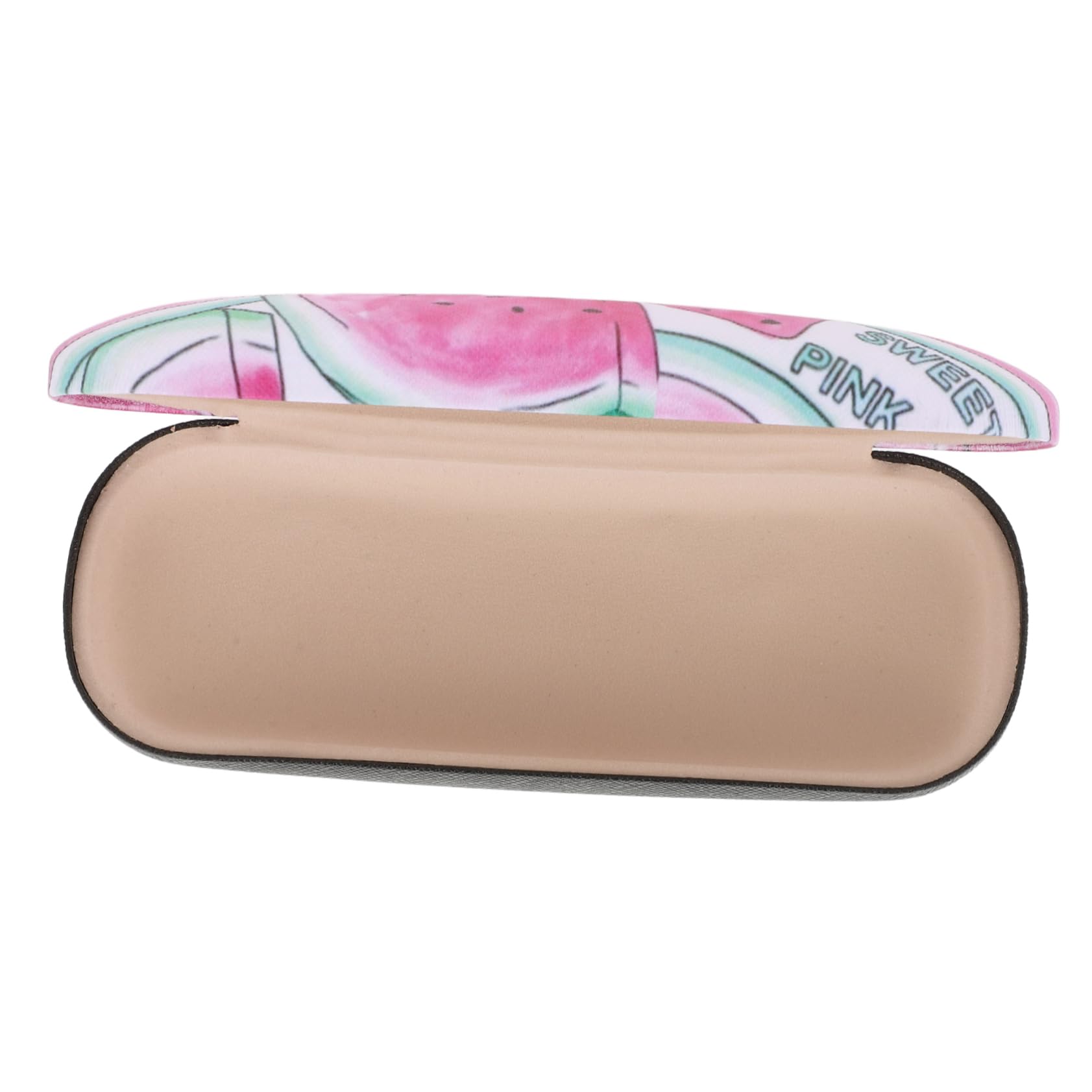 VANZACK Custodia Occhiali Leggera con Design Fetta Anguria Scatola Portatilper Sole e Occhiali Perfetta per Facile per Viaggi
