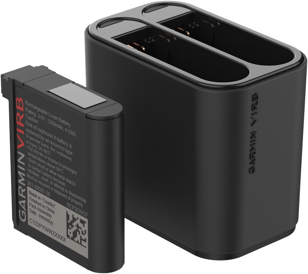 Garmin 010-12389-02 Dual Battery Charger (VIRB Ultra)