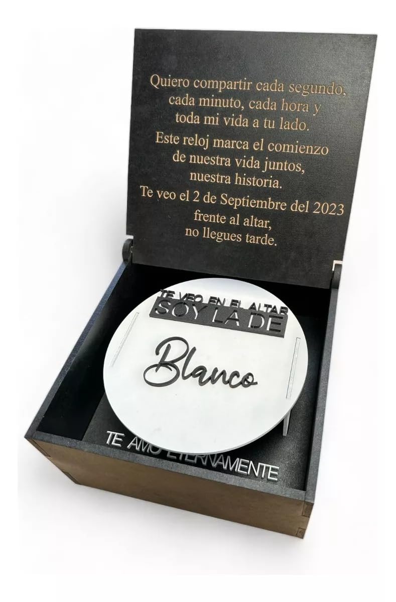 Matrimonio Reloj Para El Novio Caja Reloj Boda Reloj Para Hombre