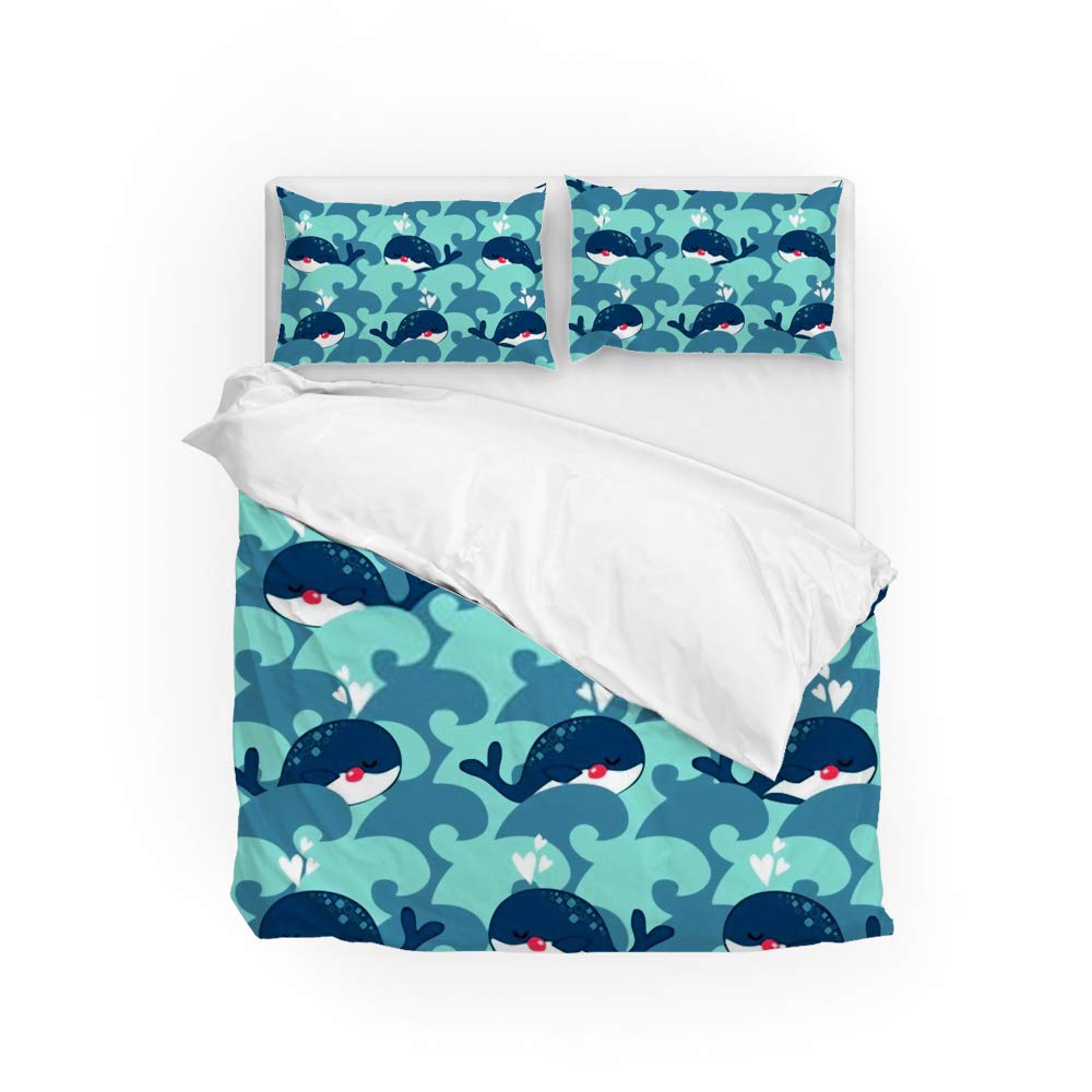Housse de couette baleine抗 micro-plis pour un lit toujours impeccable