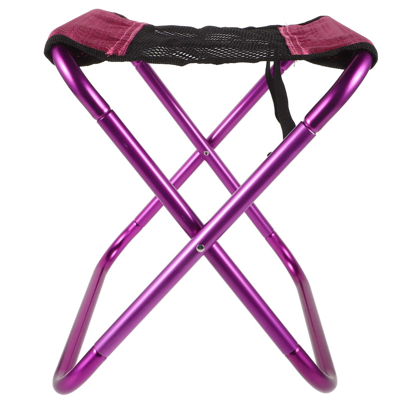 KICHOUSE Outdoor Folding Stool Portable Compact Fishing Chair Lightweight Camping Bench for Travel Picnics and Outdoor Activities Ultralight and Space Saving Design