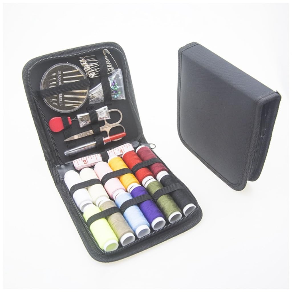 Boîte à coudre 72 pièces et kit de couture portable avec accessoires pour maison