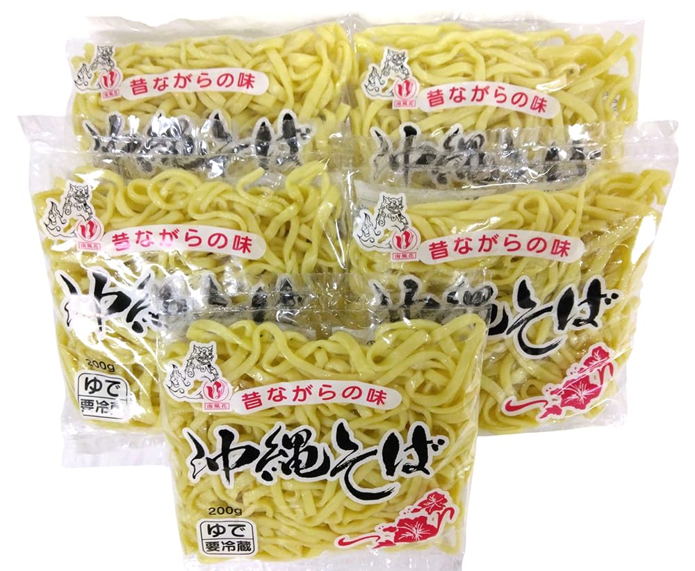 真南風 沖縄そば スープなし(沖縄そば屋が使う本格生ゆで麺)
