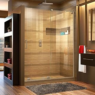 DreamLine Mirage-X 56-60 in. W x 72 in. H Frameless Sliding Shower Door