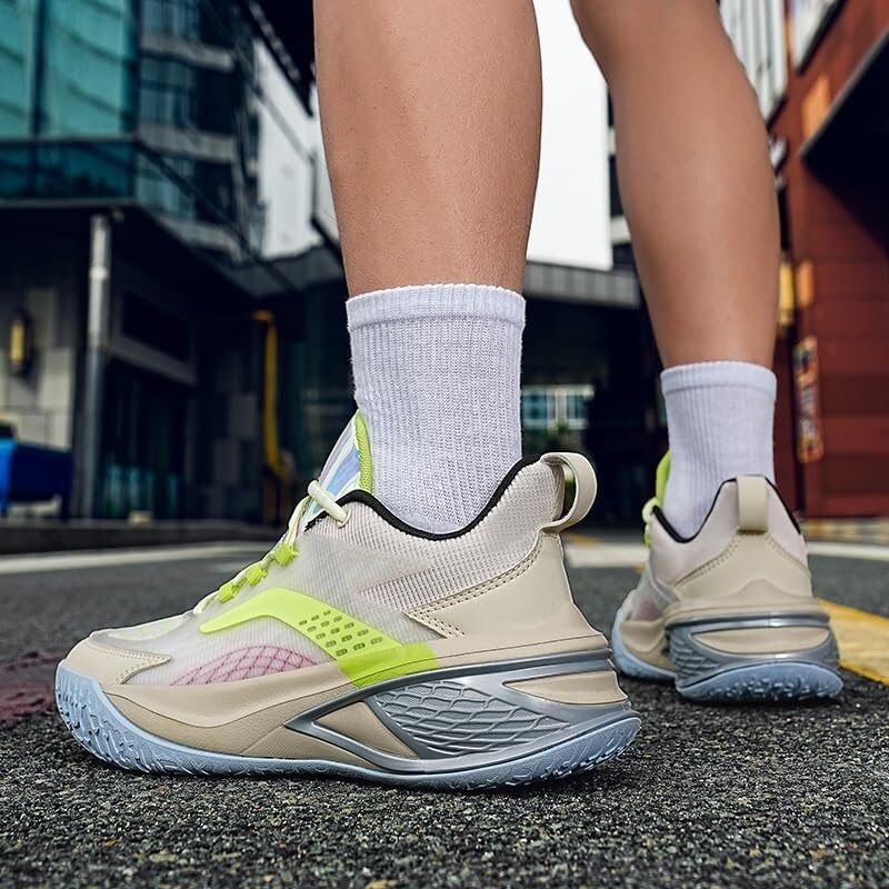 Zapatillas de baloncesto para hombre cómodas y resistentes al desgaste 2