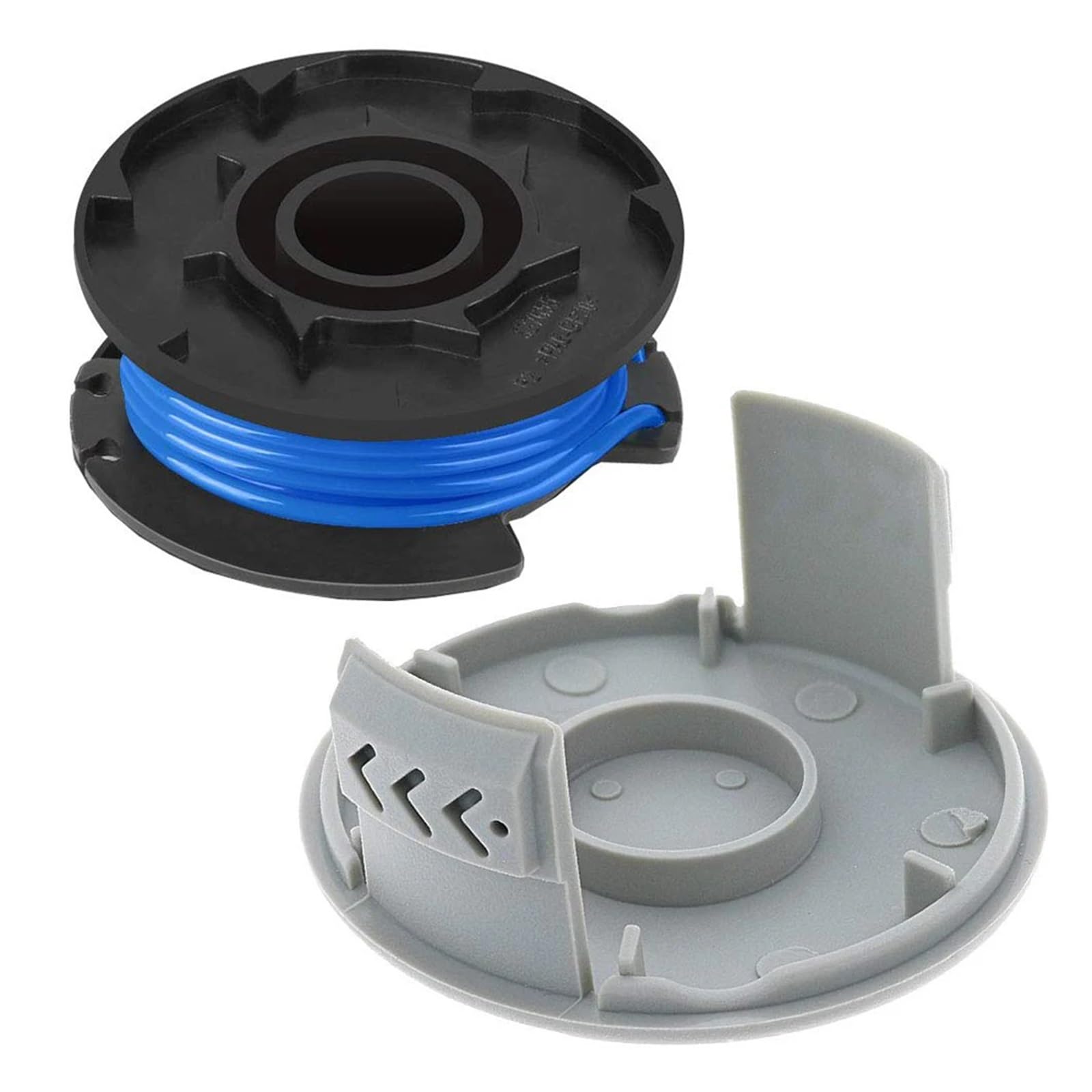 Podkaszarka żyłkowa zamiennik nasadki szpuli dla One Plus AC14RL3A 18V 24V 40V 11Ft automatyczne podawanie akumulatorowa szpula chwastów(Spool and cap)