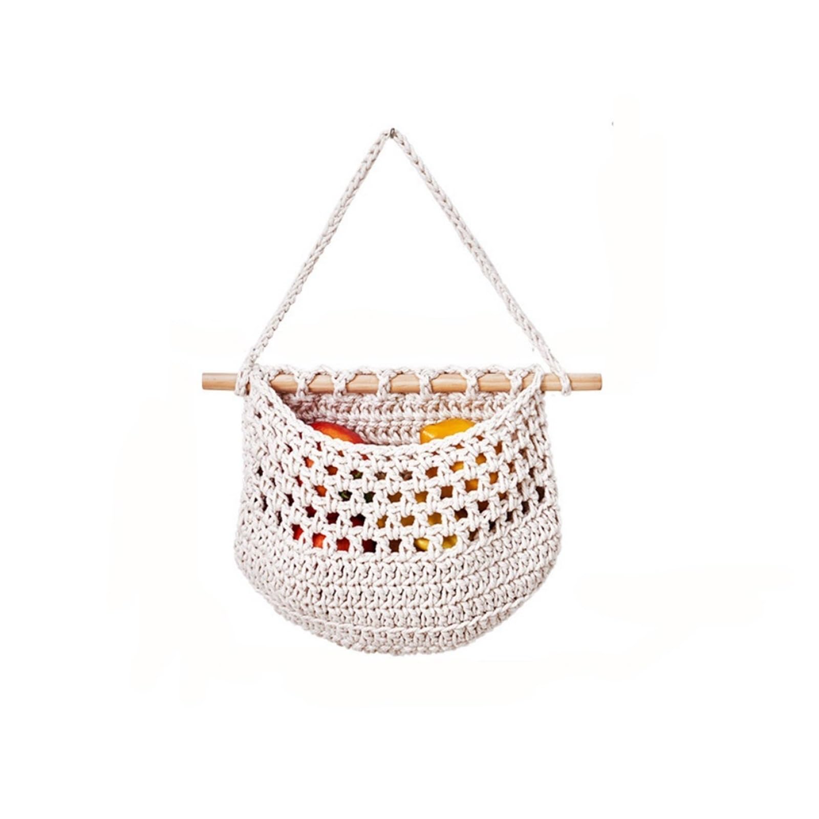 Suspension macramé fait main en coton bohème à 3 niveaux pour plantes