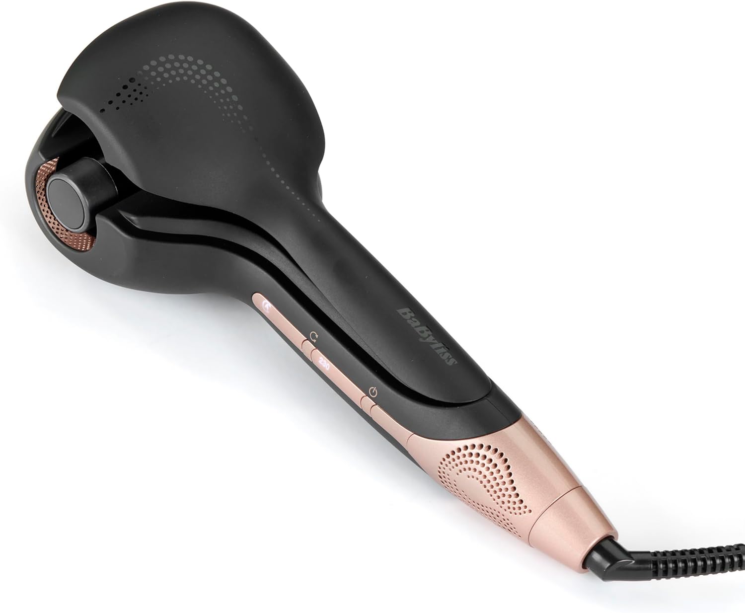 BaByliss C1900E Wave Secret Air Automatische Krultang, Cool Air Smart System, 3 Temperatuurinstellingen [180-230°C], Zwart, voor de Perfecte Natuurlijke Krul