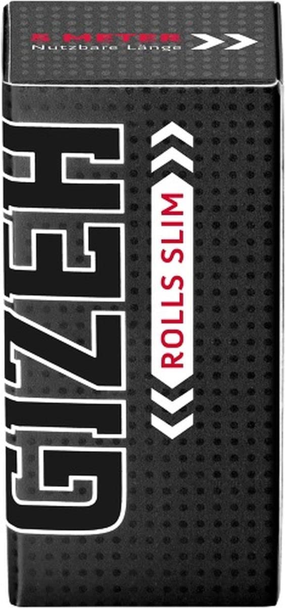 Gizeh Extra Fine Rolls Slim 5m Länge Endlospapier 3 Boxen (60 Rolls)