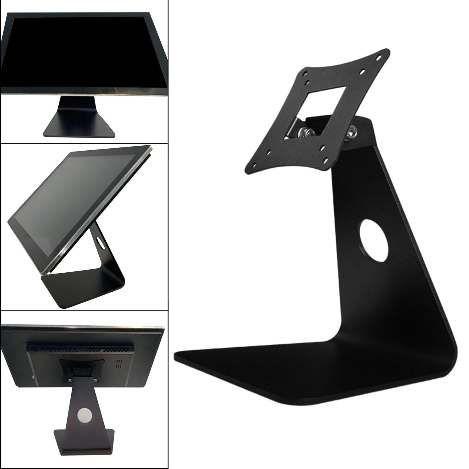 predolo Soporte de Acero Resistente para, Fácil Instalación, para de Computadora, Soporte para, para Uso en Confere, Negro