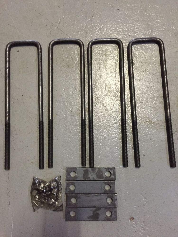 18" U Bolt Kit for Truck Body - Set of 4 - New OEM Morgan Supreme Trailer U-Bolt …