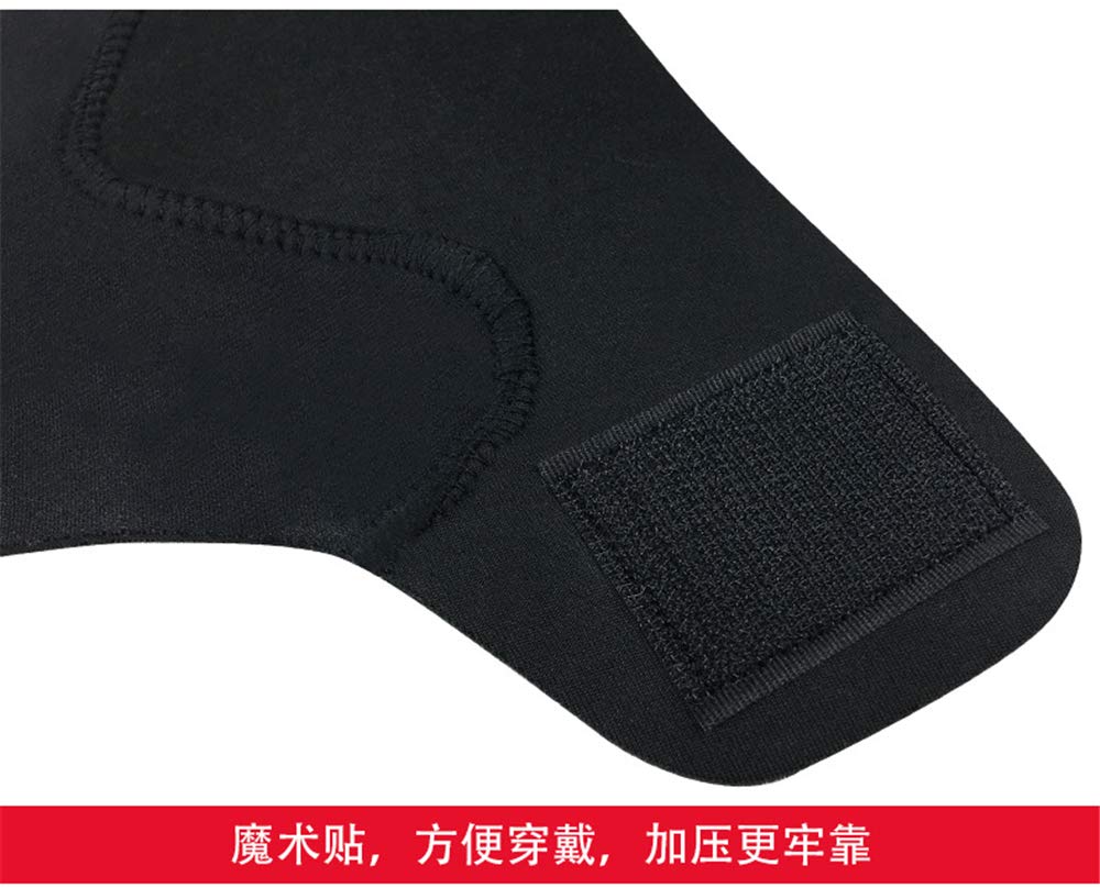 BaronHong Tobillera Unisex Transpirable Banda Ajustable para Deportes - Negro, M