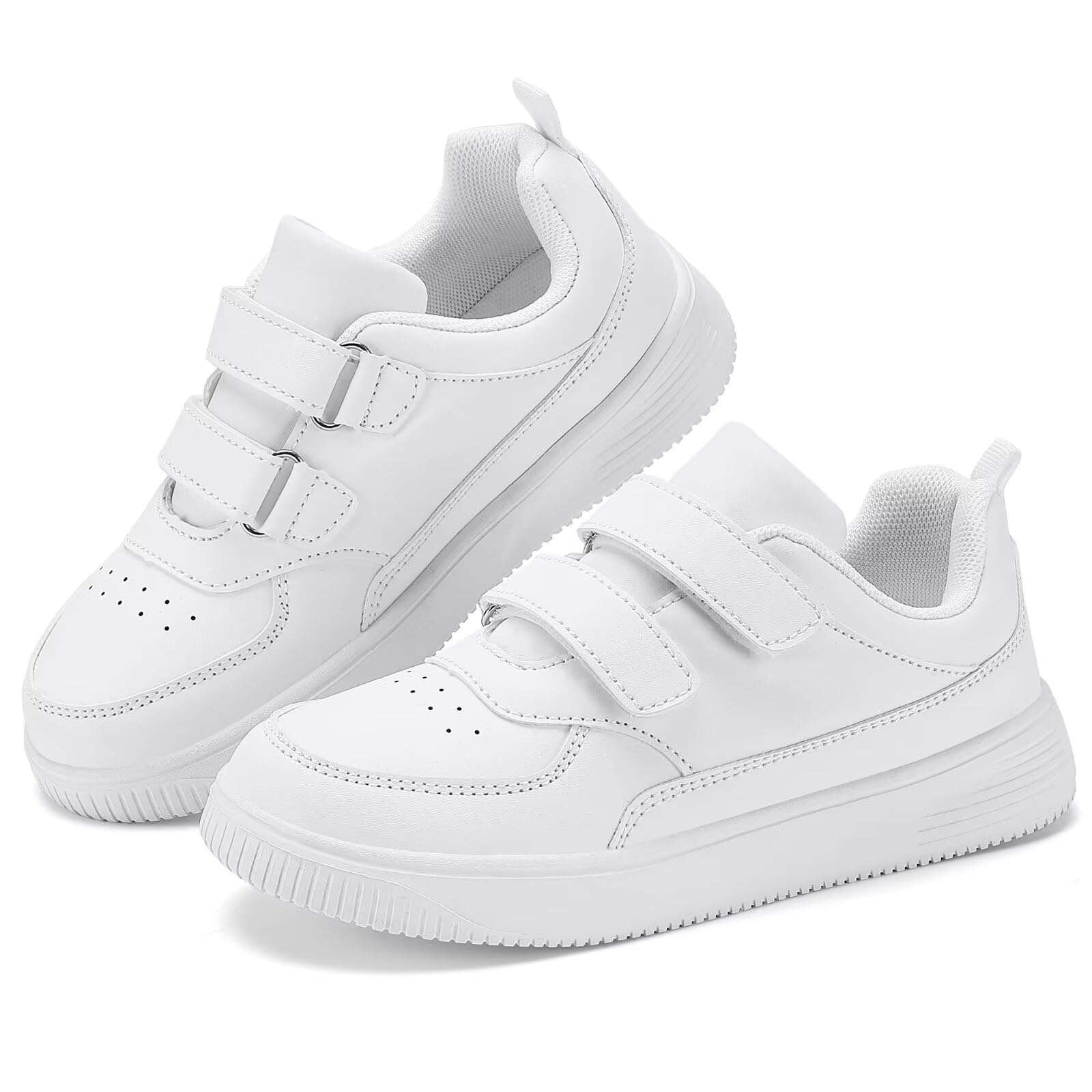 Nike Boy's Air Max 270 (Little Kid) White/White/Metallic Silver 3 Little Kid M