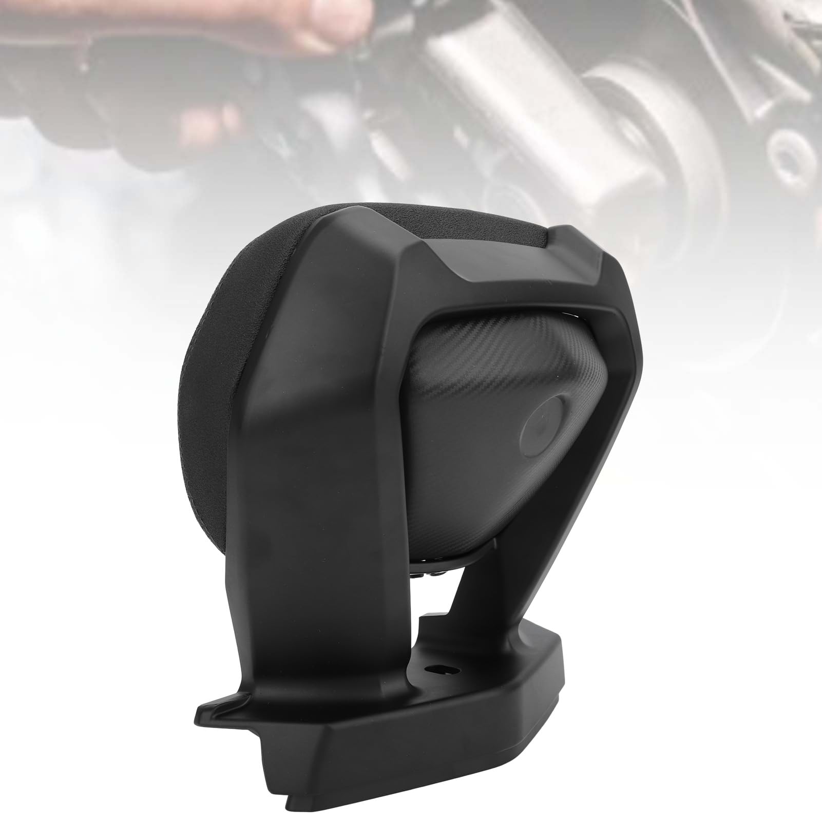 Respaldo Trasero de Motocicleta, Cojín Trasero de Motocicleta, Soporte Cómodo, Elegante Almohadilla de Respaldo Trasero para Pasajero para NMAX 155 2020 a 2024