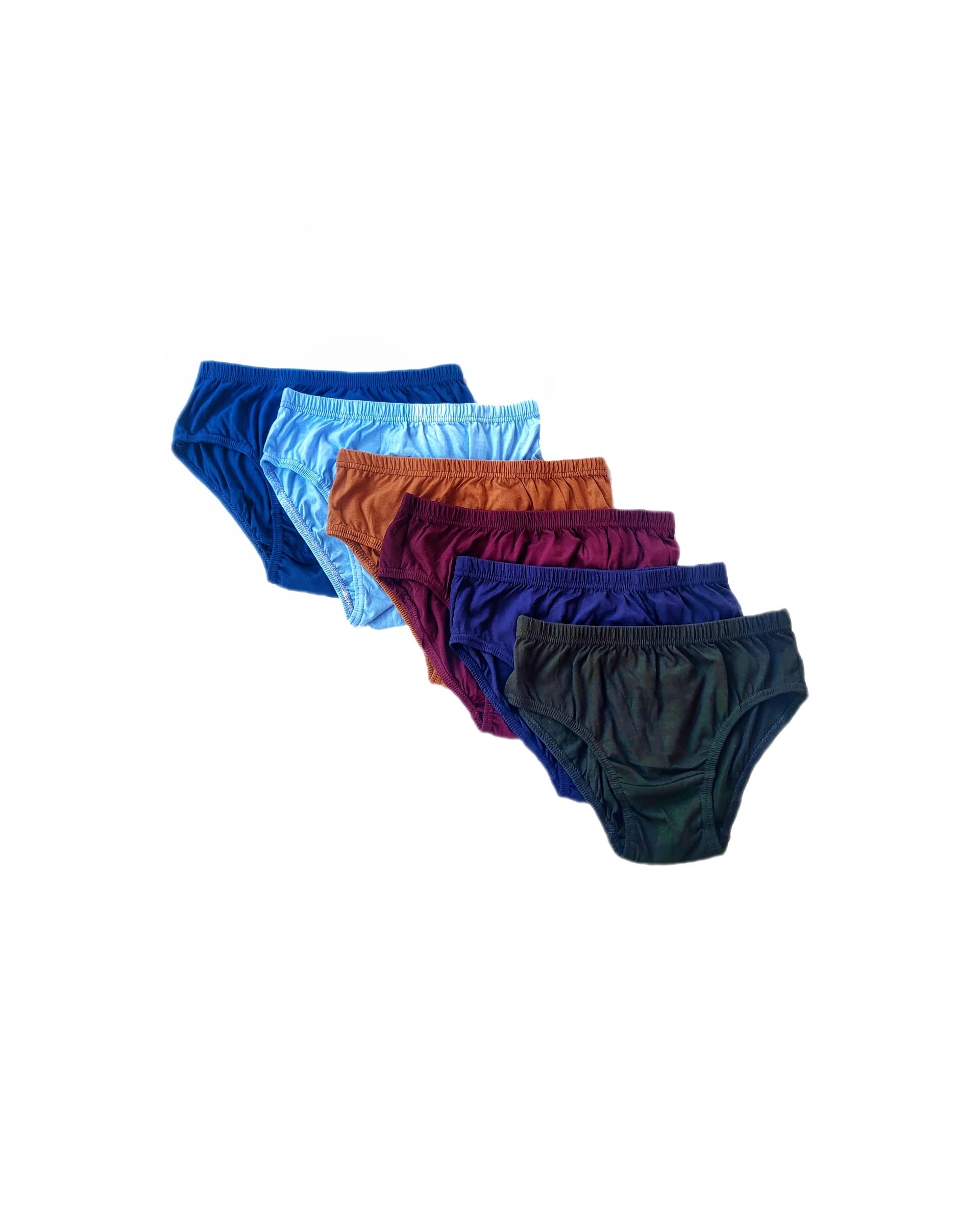 VJ Women's Cotton Briefs (Pack of 6) (VJ FASHOIN 001_Multicolour_95 CM)-image-29