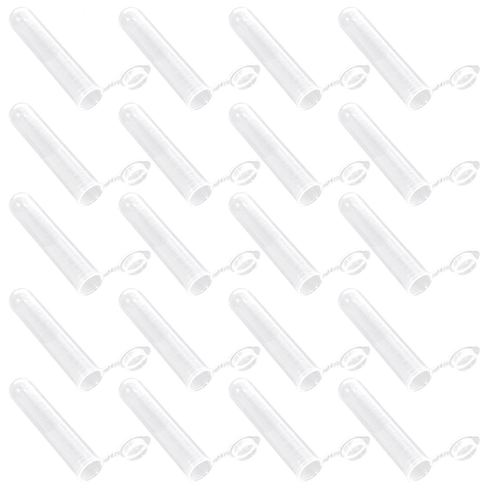 Alipis Provette da Centrifuga Graduate 10ml in Plastica 200 Pezzi | Campioni e Coloranti Alimentari, Design Scala per Lettura Facile, Uso in Laboratorio