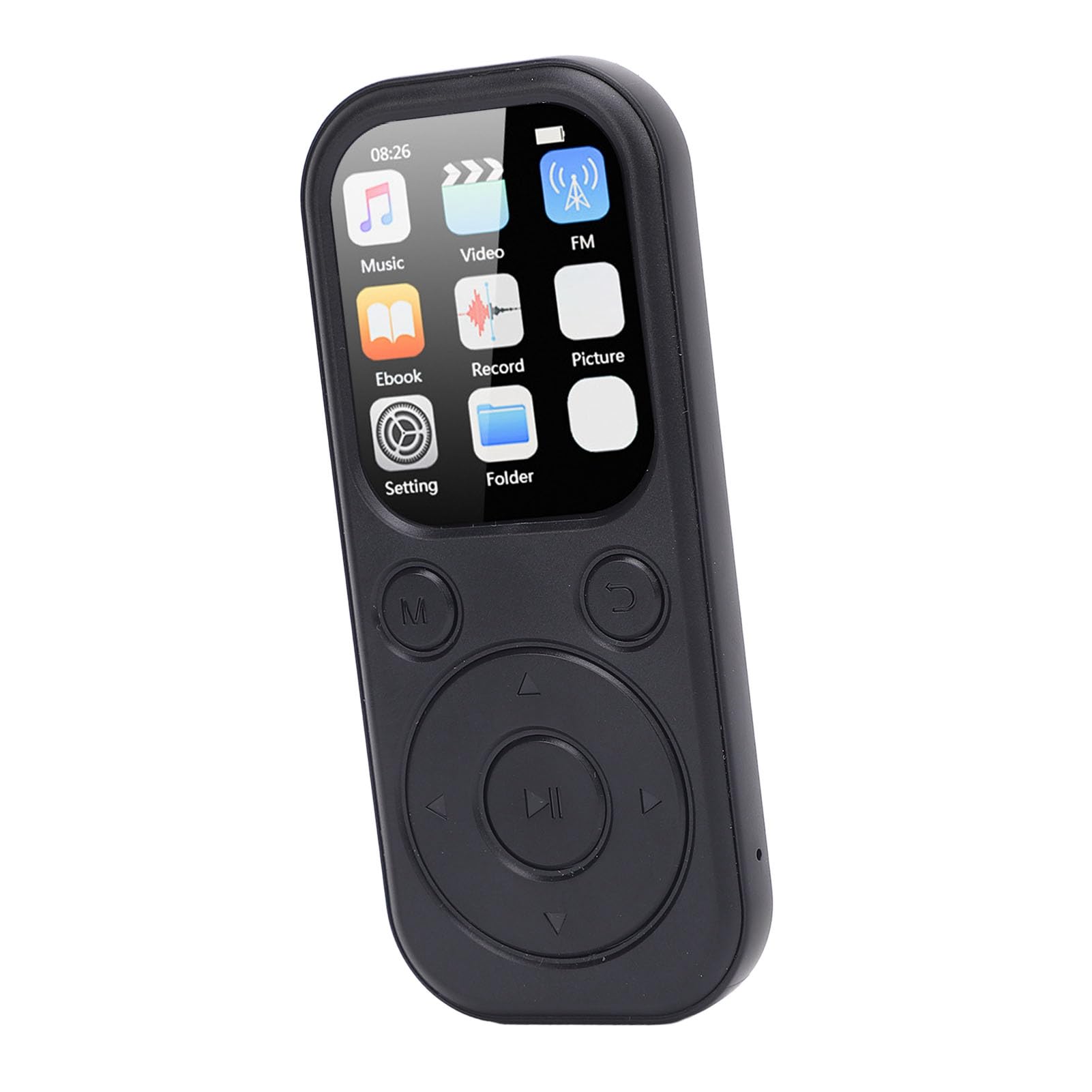 Domary Lettore MP3 5.4 con qualità HiFi e Ampio Spazio di Archiviazione per Viaggi Ed Esercizi Compatto 2.01 Pollici IPS (Con scheda di memoria da 64 GB)