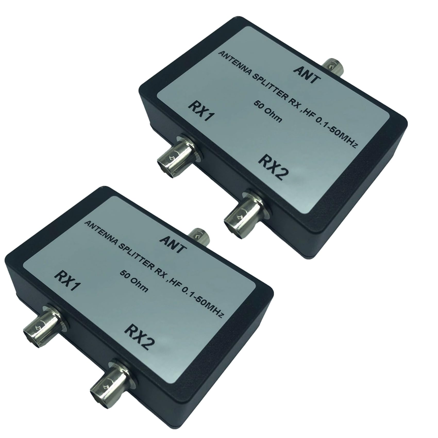 2X Splitter Antenna RX HF 1-50 MHz Splitter Antenna RX HF 1-50 MHz Splitter Segnale Coassiale Satellitare