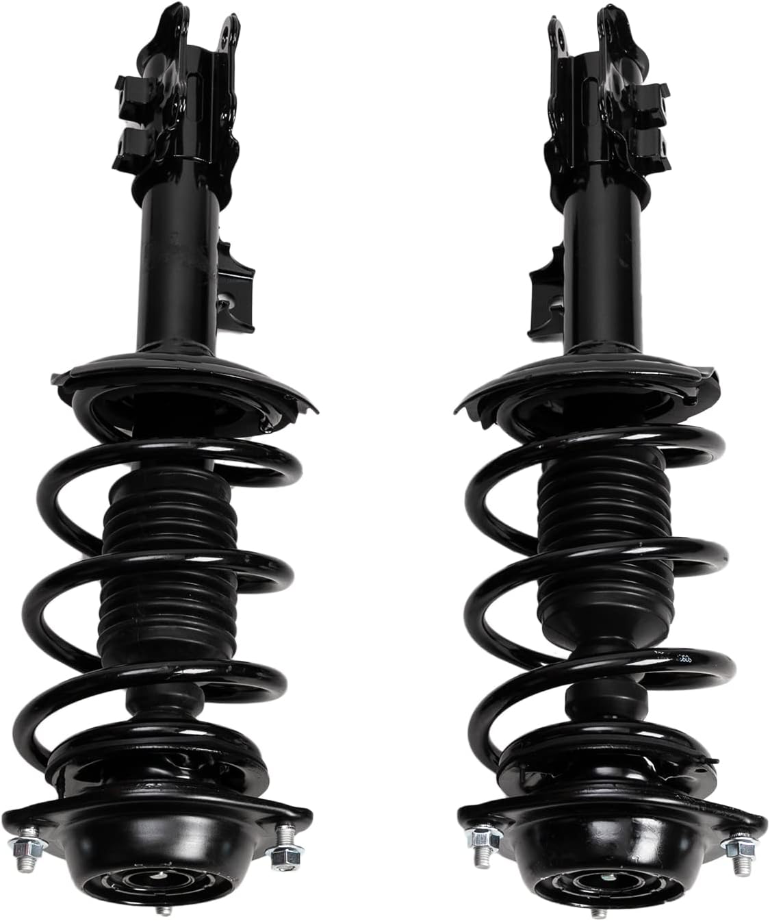Front Pair Complete Struts Shocks w/Spring Assemblies Replacement For Hyundai Elantra 2011-2016 Sedan Models ONLY Suspension Kit 172708 172709