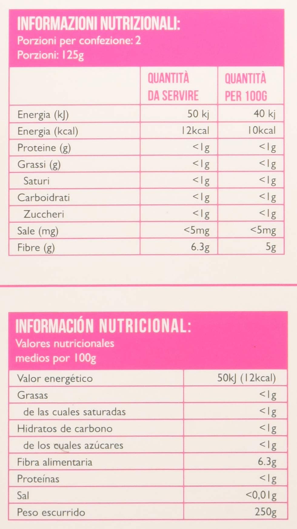 Slendier - 6x Bio Konjac Cabello de ángel 400g
