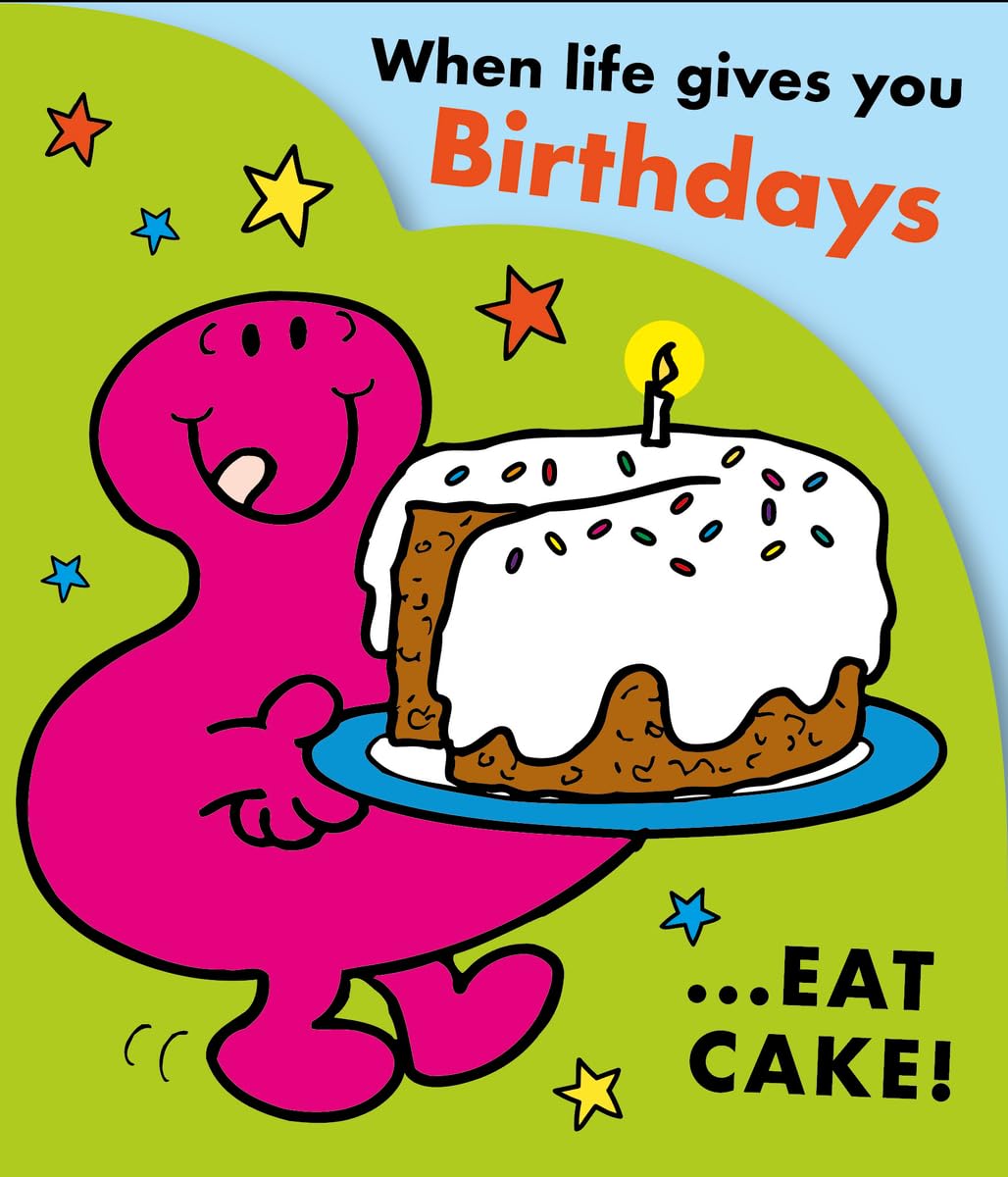 MR MEN AND LITTLE MISS BIRTHDAY CARD, FOR HIM, HER, SISTER, BROTHER, COUSIN